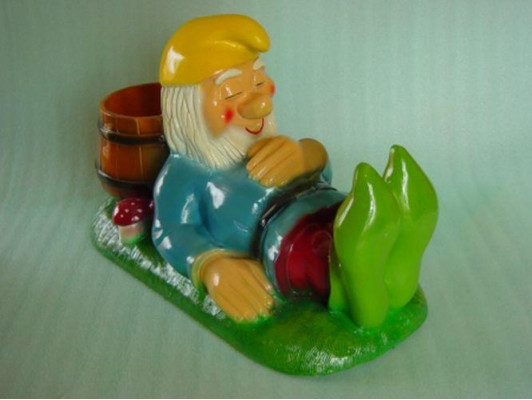 Dwarf Figure Garden Statue Sculpture Figures Sculptures Decoration Decor 46cm New
