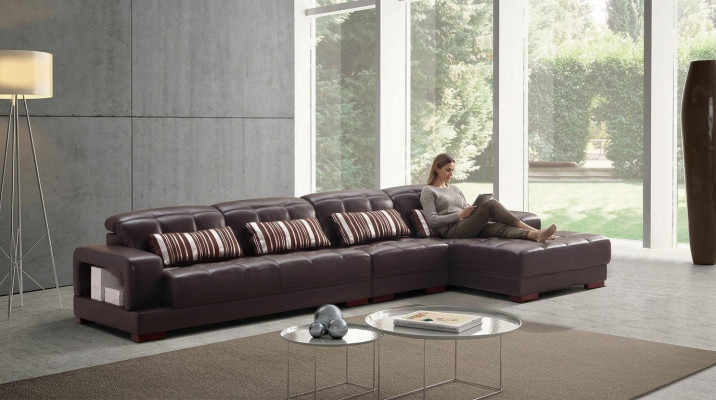 Upholstered leather couch corner sofa living room landscape sofas new corner