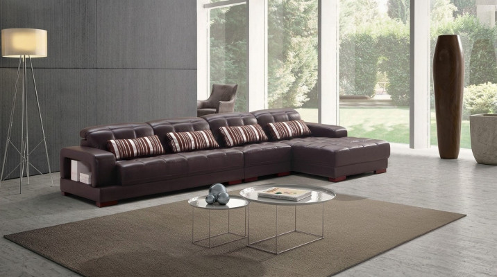 Upholstered leather couch corner sofa living room landscape sofas new corner