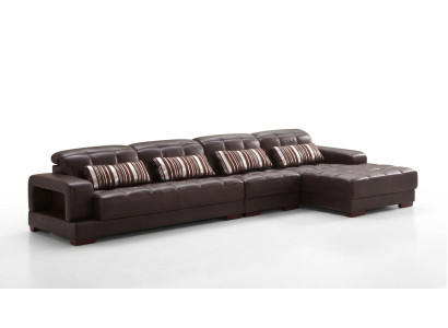 Upholstered leather couch corner sofa living room landscape sofas new corner