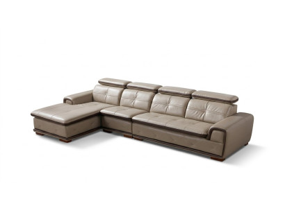 Leather Couch Corner Sofa Seat Upholstery Suite Living Room Landscape Sofas
