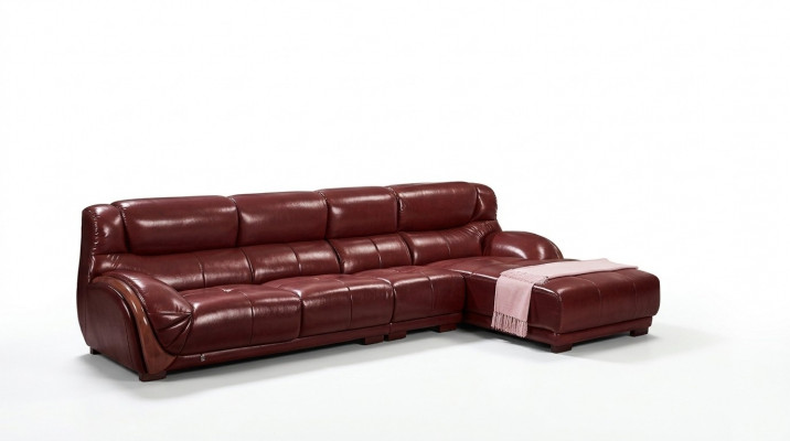 Corner sofa leather upholstery seat couch suite living room landscape sofas