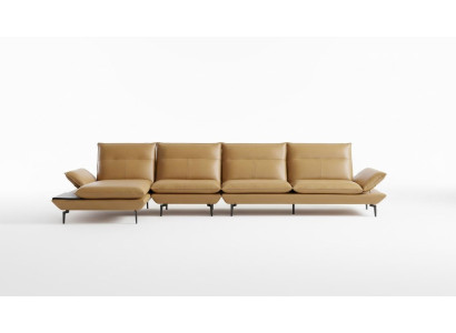 Corner seat sofa couch designer upholstery corner living landscape leather couches
