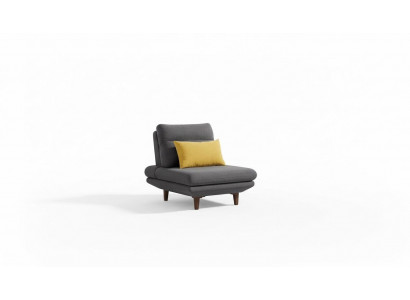 Armchair Couch Upholstery Designer Textile 1 Seater Couches Padding TV Seat