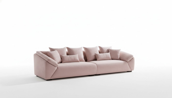 XXL Big Sofa Couch Living Landscape Sofas Couches Upholstered 4-Seater XXL 330 cm