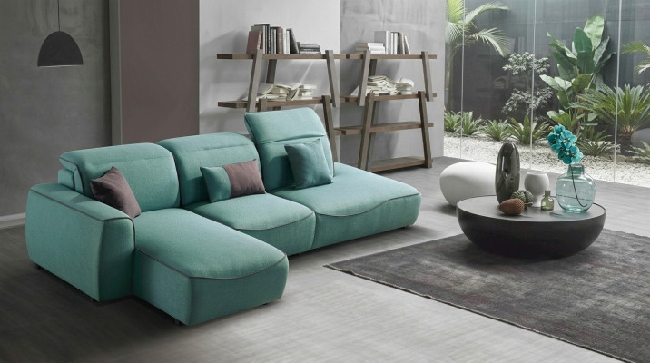 Italian design corner sofa seat upholstery corner suite couches corner textile