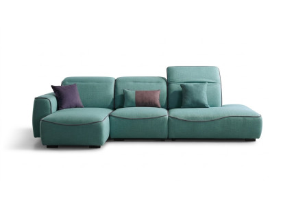 Italian design corner sofa seat upholstery corner suite couches corner textile