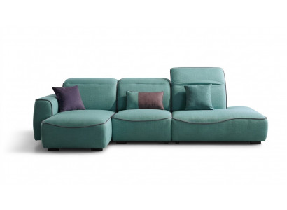 Italian design corner sofa seat upholstery corner suite couches corner textile