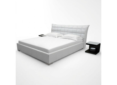 Leather design bed double beds luxury marriage modern hotel frame sleep