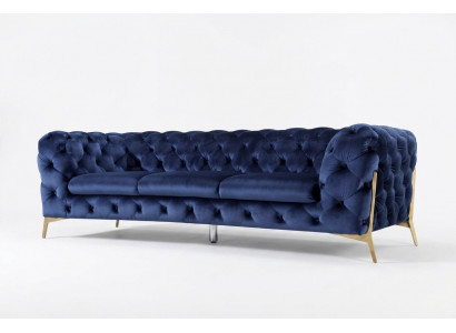 Sofa Couch Upholstery XXL Large Suite Designer Couches Chesterfield Fabric 3+2+2