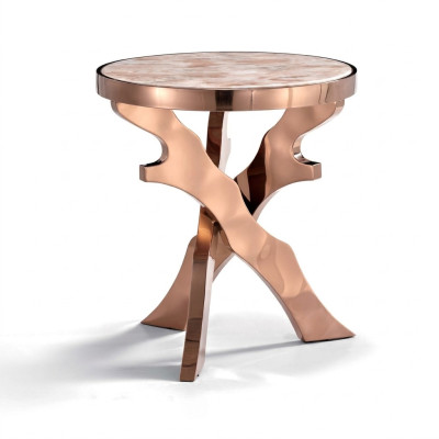 Couch side table round tables round metal glass designer living room