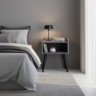 Design nightstand bedside cabinet dresser night console bedroom