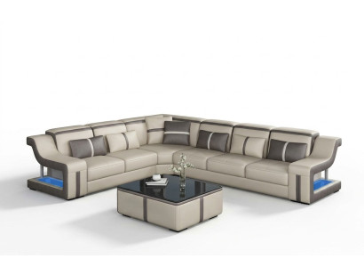 XXL corner sofa, fabric corner living room couch, sofa, couch, table, upholstery, seat, leather.