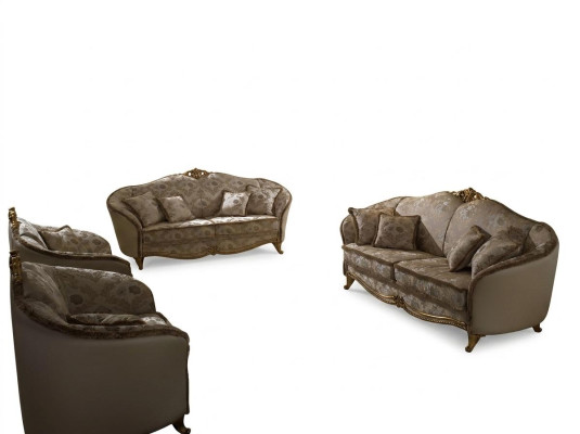 Sofa Couch 2 Seater (without 3+1) Classic Baroque New Sofas 2-seater Designer Furniture