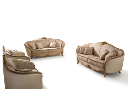 Luxury Class 3+2+1 Italian Furniture Sofa Set Couch Sofa New