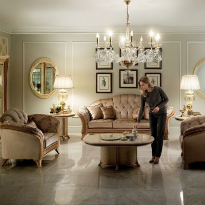 Luxury Class 2+1+1 Italian Furniture Sofa Set Couch Sofa New arredoclassic™
