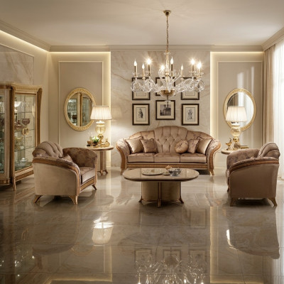 Luxury Class 2+1 Italian Furniture Sofa Set Couch Sofa arredoclassic™ New