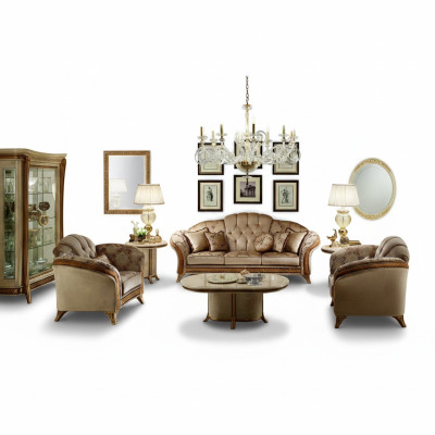 Sofa set Sofa Couch 3 + 2 Living room Designer Furniture Classic Baroque
