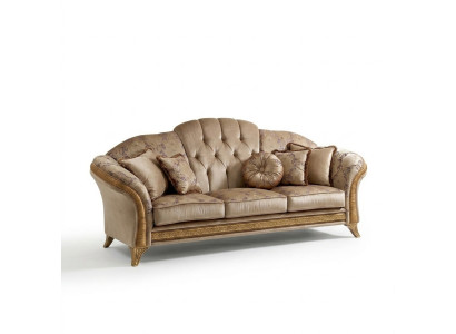 Noble designer sofa couch 2-seater upholstered sofas textile art nouveau arredoclassic™
