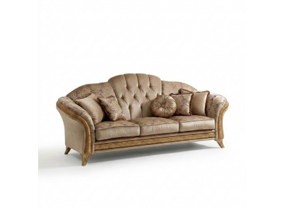 Noble designer sofa couch 2-seater upholstered sofas textile art nouveau arredoclassic™
