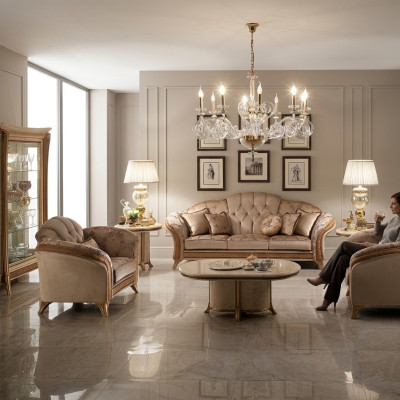 Sofa Couch 3 Seater (without 2+1) New Sofas 2-seater Designer Furniture Classic