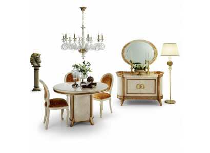 arredoclassic™ Luxury Class Furniture Dining Room Round Table Dining Table