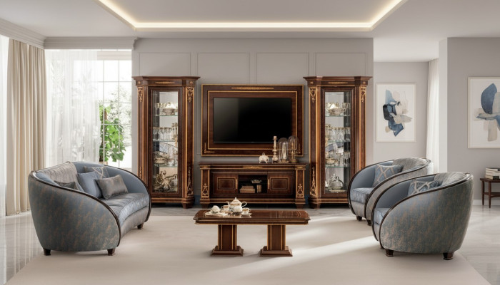 Luxury Sofa Set Class 3+2 Italian Furniture Couch Sofa arredoclassic™ New
