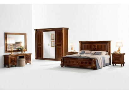 Classic designer wooden bed luxury beds noble baroque rococo marriage