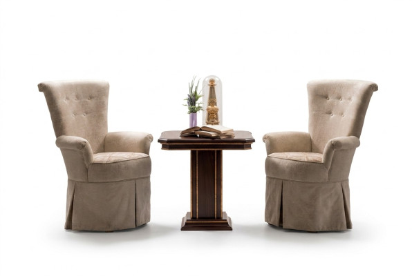 Living room coffee table side table table real wood Arredoclassic