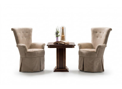Living room coffee table side table table real wood Arredoclassic