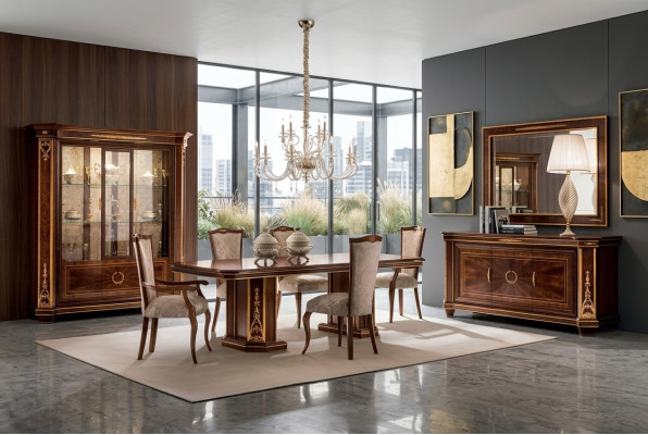 Furniture Table Living Room New Wood Dining Room Baroque Rococo Classic