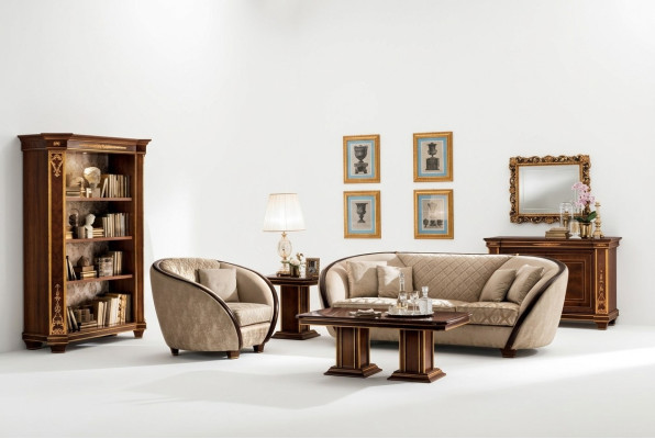 Luxury Class 3+2+1 Italian Furniture Sofa Set Sofa New arredoclassic