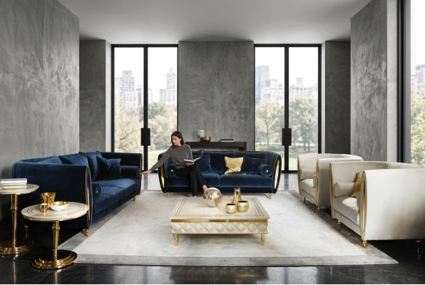 Luxury Class 3+2 Italian Furniture Sofa Set Couch Sofa New