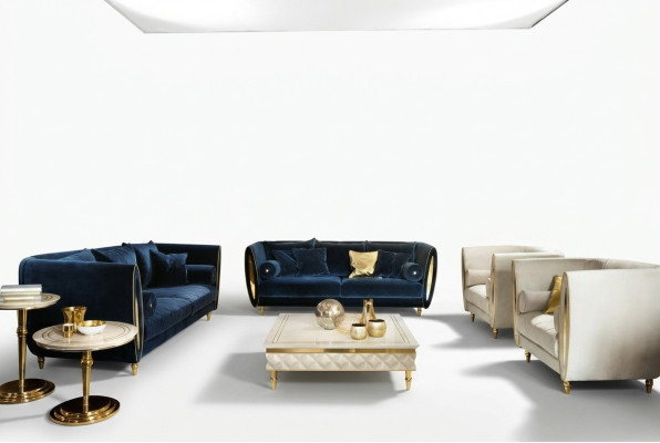 Sofa set Sofa Couch 3 + 2 Living Room Designer Furniture Classic