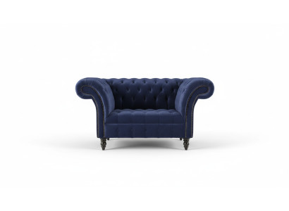Chesterfield Design Sofa Armchair Couch Upholstery Luxury Classic Textile Couches