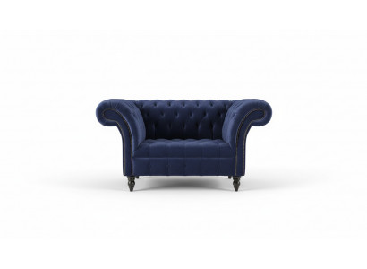 Chesterfield Design Sofa Armchair Couch Upholstery Luxury Classic Textile Couches