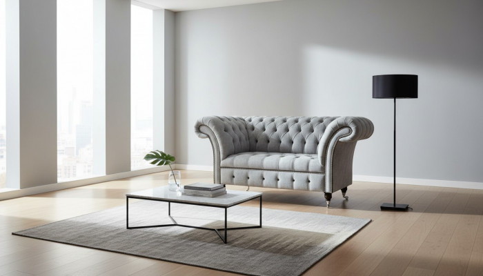 Armchair 1-Seater Upholstered Sofa Classic Chesterfield Premium Class Chair