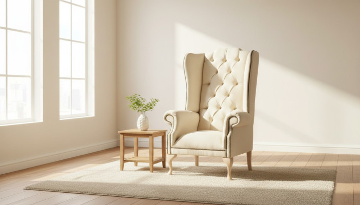 Armchair 1-seater upholstered sofas classic Chesterfield of premium class new