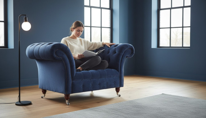 Armchair 1 Seater Sofa Upholstery Sofas Design Luxury Fabric Sofas Chesterfield Textile