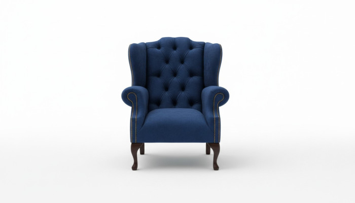Chesterfield Wingback Armchair 1-Seater Upholstered Couch Sofa Relax TV New #1
