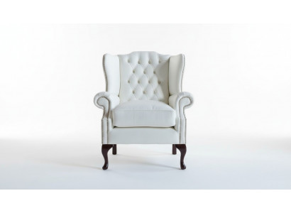 Wing chair Chesterfield armchair TV couch 1-seater sofa fabric couches material