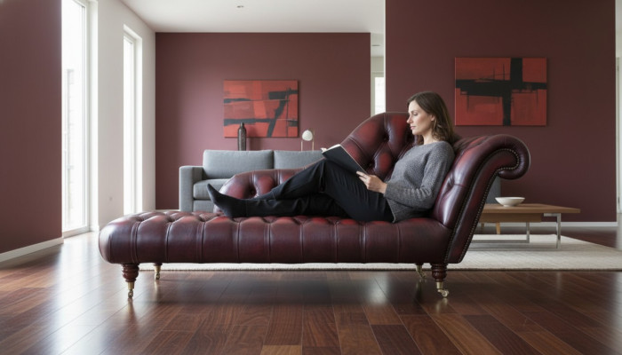 Lounge Club Chesterfield Sofa Loveseat 2-Seater Upholstered Lounges Chaise Longues Leather