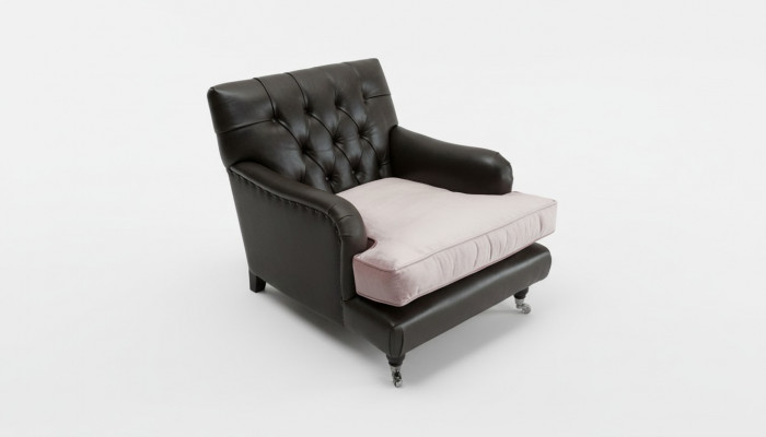 Lounge Club Armchair Couch Chair TV Chesterfield Upholstery Relax Sofa 1 Seater