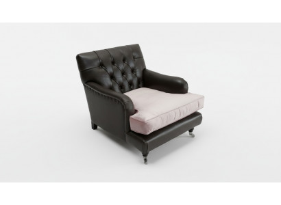 Lounge Club Armchair Couch Chair TV Chesterfield Upholstery Relax Sofa 1 Seater