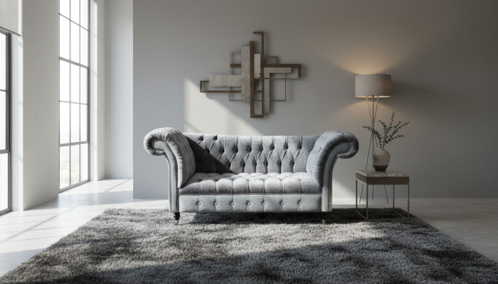 Design Chesterfield fabric couch chaise lounge upholstery new chaises longues sofas