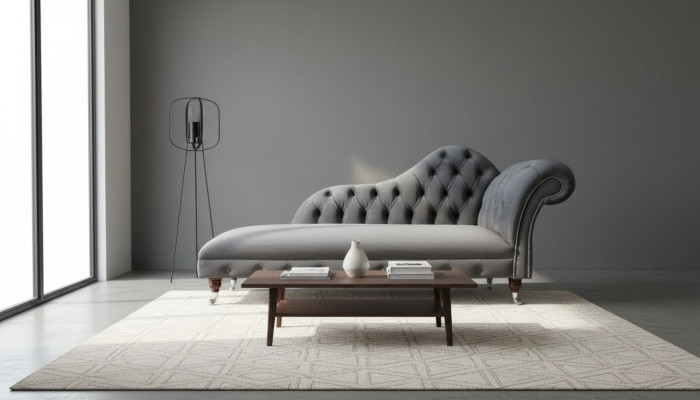 Chaise lounge sofa seat lounge baroque rococo art nouveau classic club new