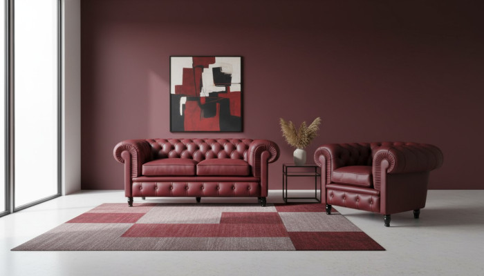 Chesterfield Couch Upholstery 2+1 Seater Upholstered Furniture Sofa Set Couches Sofas