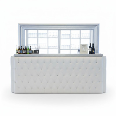 Custom-made panels wall cladding padded upholstery bar