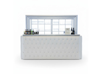 Custom-made panels wall cladding padded upholstery bar