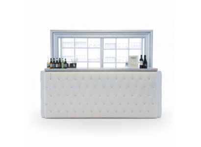 Custom-made panels wall cladding padded upholstery bar